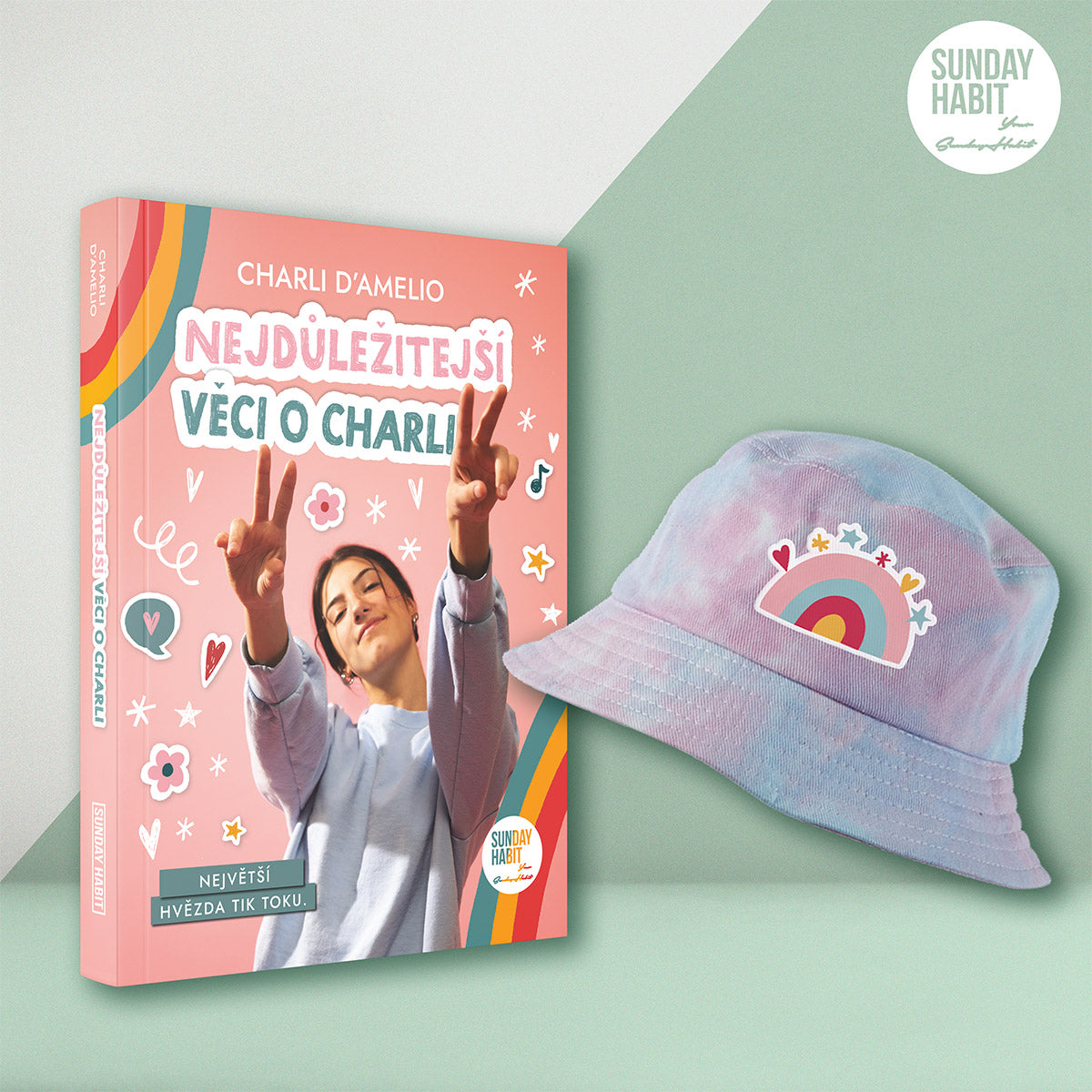 NEJDůLEžITEJší věci O CHARLI + TIE DYE Kýblový Klobouk